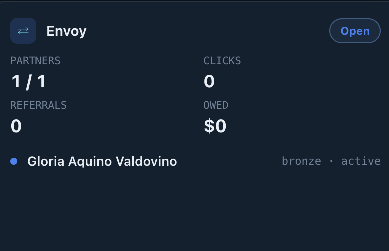 Envoy card